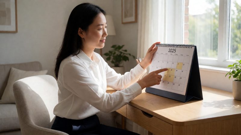 职场人如何用日历2025做全年规划 配图